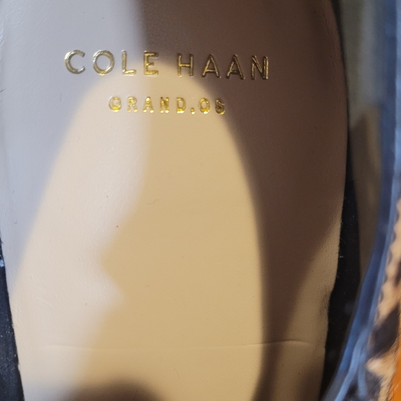 Animal print Cole Haan booties fur/suede. SEXY! NWOT. Size 9.5 - Picture 7 of 10